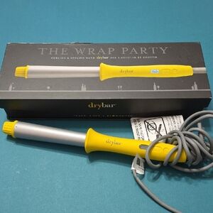 Drybar Yellow and Silver Party Styling Tool